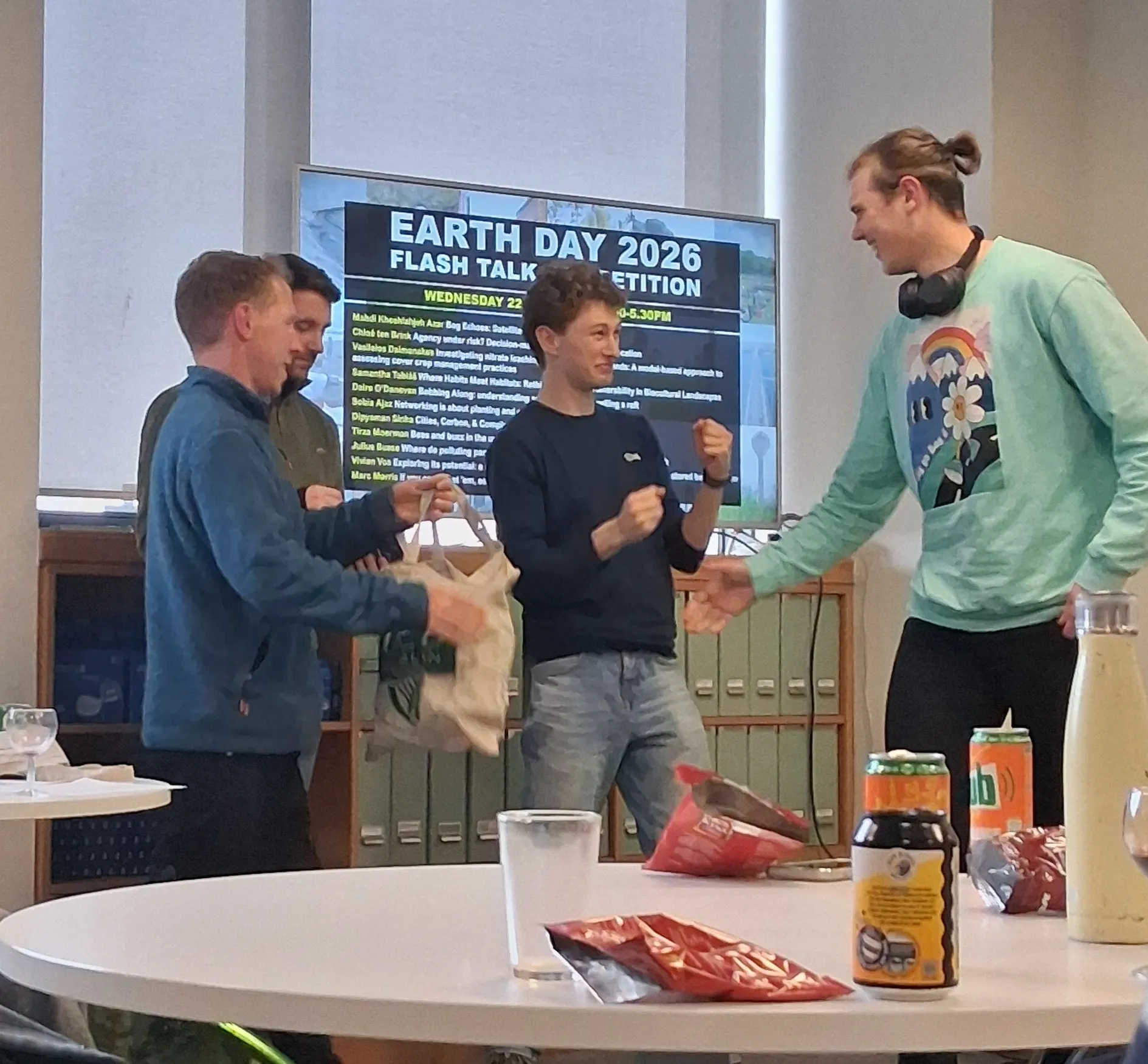 Earth Day Flash Talks!